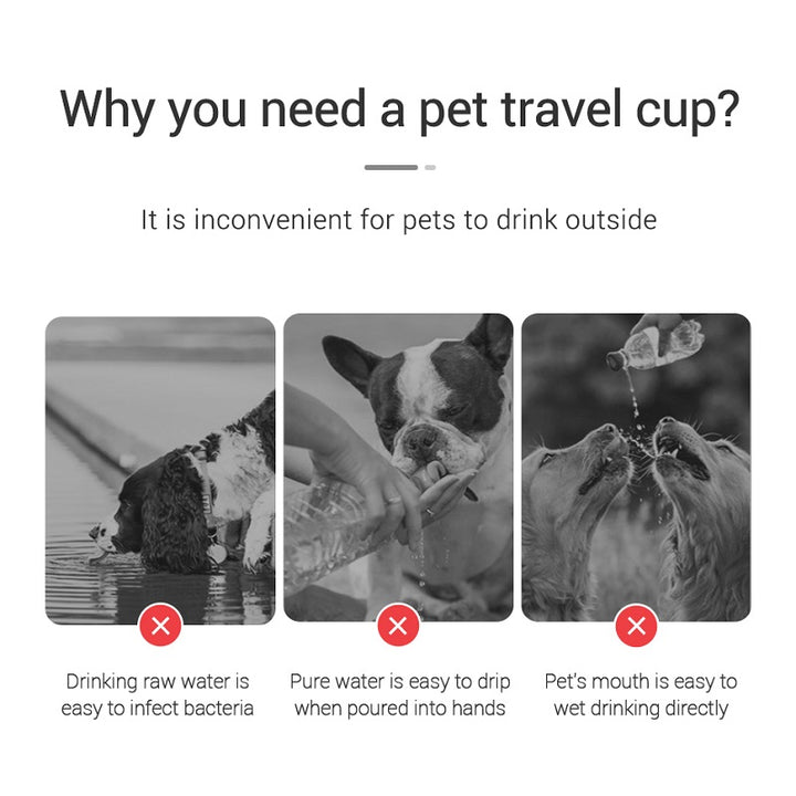 ✨ No more thirsty walks! 🐾 Portable, leakproof water bottle for dogs & cats – hydrate anywhere, anytime. 💧🚶‍♂️ 💧 One-Hand Use – Press to release water, easy for walks & travel
🐶 For All Pets – Perfect for small & large dogs, cats, puppies