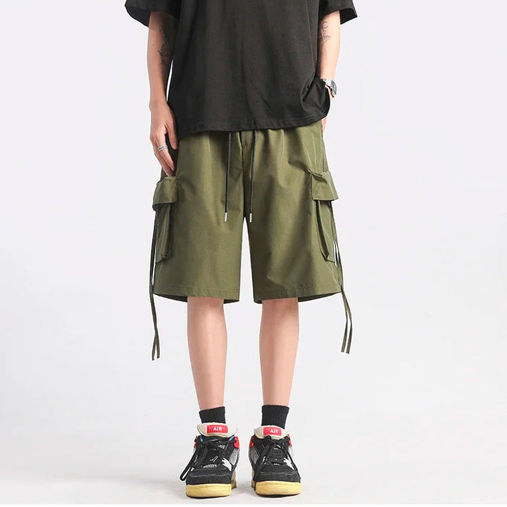 Men's Shorts Fashion Hip Hop Summe Casual Running Sports Shorts Male High Street Short Pants Outwear Cargo Shorts Men 5XL