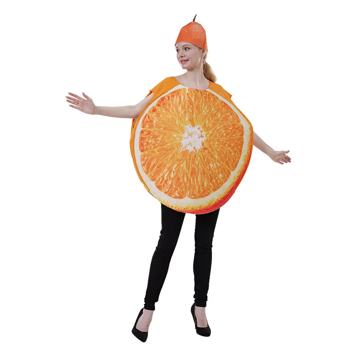 Halloween Adult Funny Cosplay Fruit Vegetable Costume Banana Carnival Dress Up Outfit Couple Party Purim Fancy Dress Stage Show