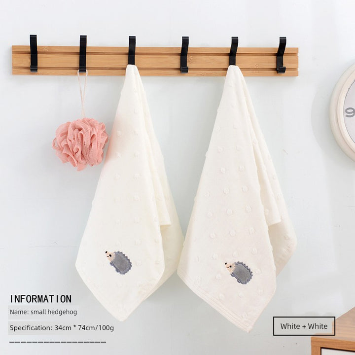 Towel Couple Kids Soft Absorbent Pure Cotton Gauze