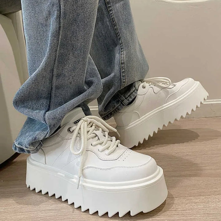 Men's Shoes Spring Autumn New Men Thick Soled Casual Sneakers High Quality Comfortable Soft Board Shoes Versatile Zapatos Hombre