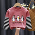 Spring and Autumn Children's T-Shirt Boys Girls Long-Sleeved Tops 0-5 Years Old Cartoon Bottoming Shirt Baby Children's Clothing