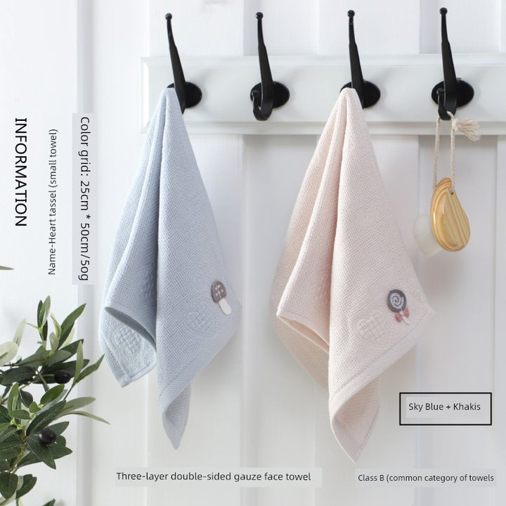 Towel Couple Kids Soft Absorbent Pure Cotton Gauze