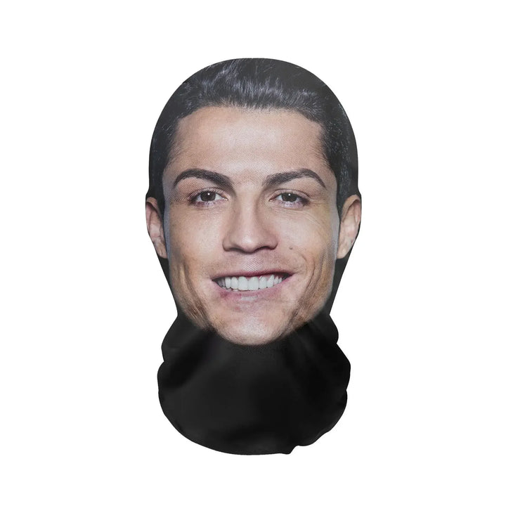 Cosplay Headwear Hip Hop Fashion Hood Hat Headgear New 3D Printed Kanye Mask Elastic Mesh Halloween Decor Full Face Mask Unisex