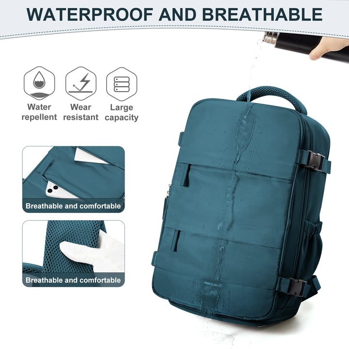Travel smart – no extra fees!
Ryanair-approved 40x20x25 cabin backpacks. Perfect for business, college, and travel. Waterproof, stylish, and underseat-ready. ✈️🎒