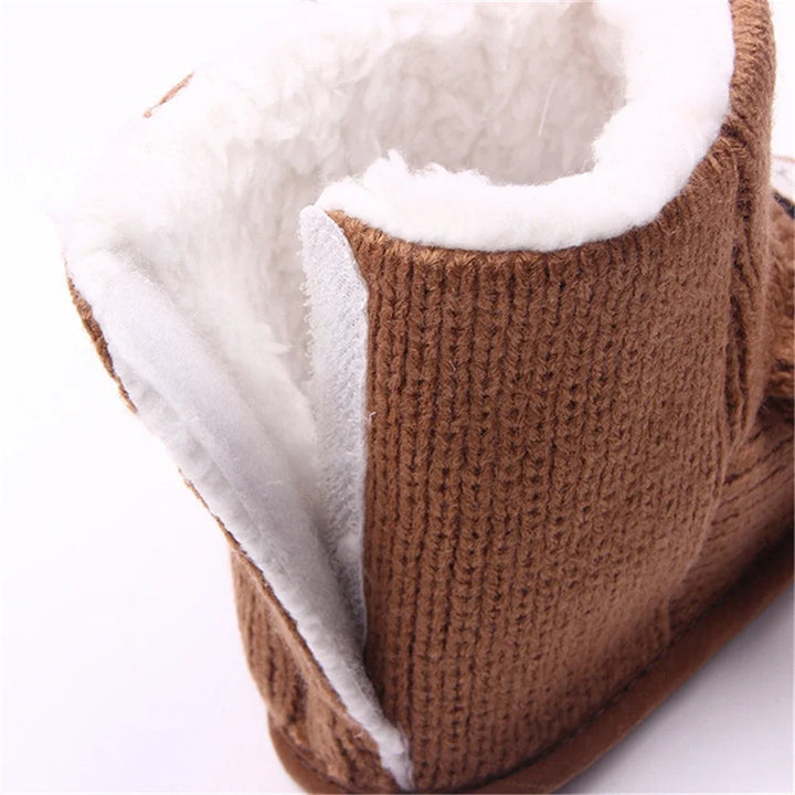 Baby Boys Girls Boots For Newborn Cute Cartoon  Animal Shoes Infant Toddler First Walkers Super Keep Warm Snowfield Boot