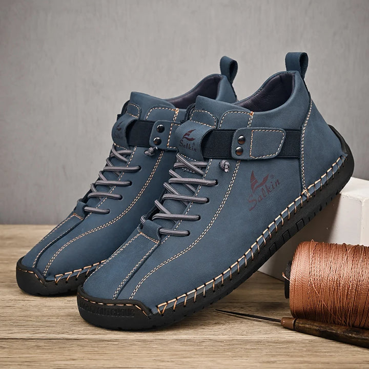 🆕 New 2024 Arrival – Handmade Leather Perfection
Upgrade your look with our Handmade Leather Sneakers & Ankle Boots – crafted for comfort, built for the outdoors, and designed for everyday style.
✅ Premium leather
✅ Solid color finish
✅ Urban + outdoor r