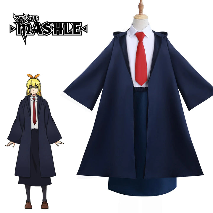 Mashle Magic & Muscles Costume – Navy Robe & Coat for Men & Women
Unleash magic and strength with this Mashle-inspired.Perfect for Halloween and cosplay!
🧙‍♂️ Includes: Robe,coat,tie and shirt 
🎃 Occasions: Halloween, cosplay
💪 Style: Mashle, magic,