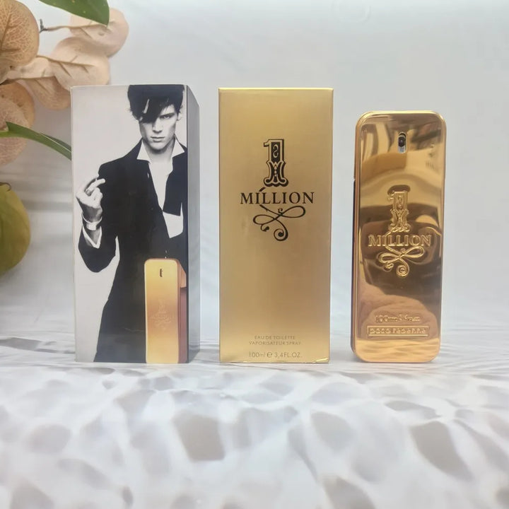 1 Million By Paco Rabanne For Men's Eau De Toilette TESTER 3.4 fl oz 100 ml  Men's Cologne New in Box USA