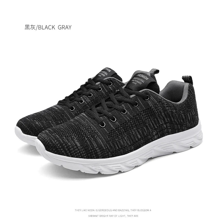 New Athletic Shoes for Men Shoes Sneakers Black Casual Men Mesh Sneakers Breathable Tennis Running Walking Gym Men Shoes