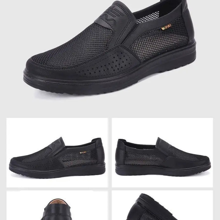 Men's Shoes 2025 Summer Casual Sneakers Breathable Mesh Chunky Sole Affordable Free Shipping