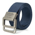Men Belts Automatic Buckle Metal Webbing Belts for Men Canvas Nylon High Quality Strap Casual Sports Students