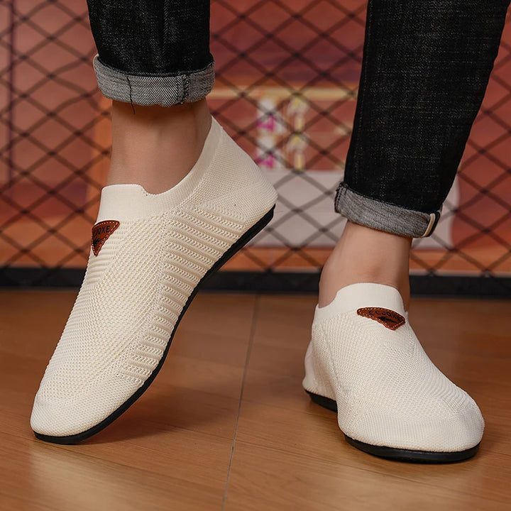 YRZL Mens Loafers Breathable Mesh Summer Lightweight Driving Moccasins Slip on Casual Shoes for Men Comfortable Walking Shoes