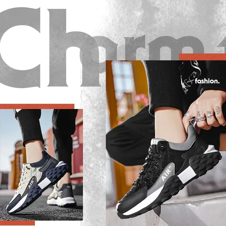 Men Tennis Shoes Platform Vulcanized Shoes  Casual or Running Shoes Large Size 45 46 Hot Sapatos Masculinos