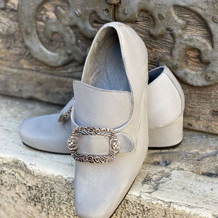 Vintage 18th Medieval Renaissance Cosplay Frock Shoes Noble Men's Women High Heels Mmarie  Antoinette Halloween Fancy Party shoe
