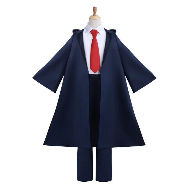 Mashle Magic & Muscles Costume – Navy Robe & Coat for Men & Women
Unleash magic and strength with this Mashle-inspired.Perfect for Halloween and cosplay!
🧙‍♂️ Includes: Robe,coat,tie and shirt 
🎃 Occasions: Halloween, cosplay
💪 Style: Mashle, magic,