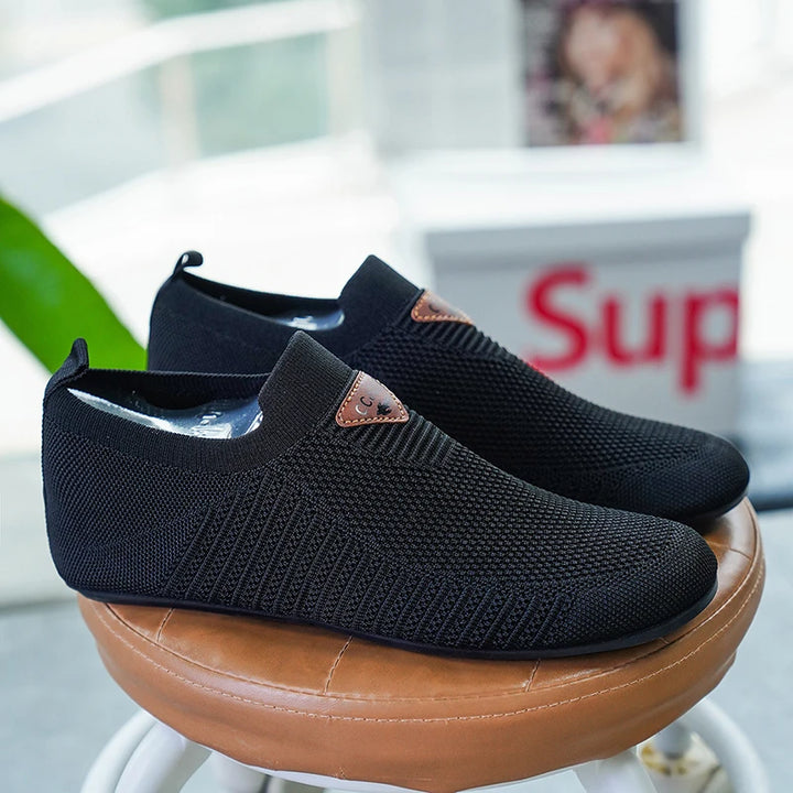 YRZL Mens Loafers Breathable Mesh Summer Lightweight Driving Moccasins Slip on Casual Shoes for Men Comfortable Walking Shoes