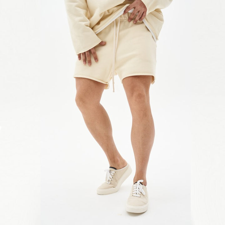 Men Shorts Casual Short Pants Ripped Cotton Gym Shorts Men Jogger Workout