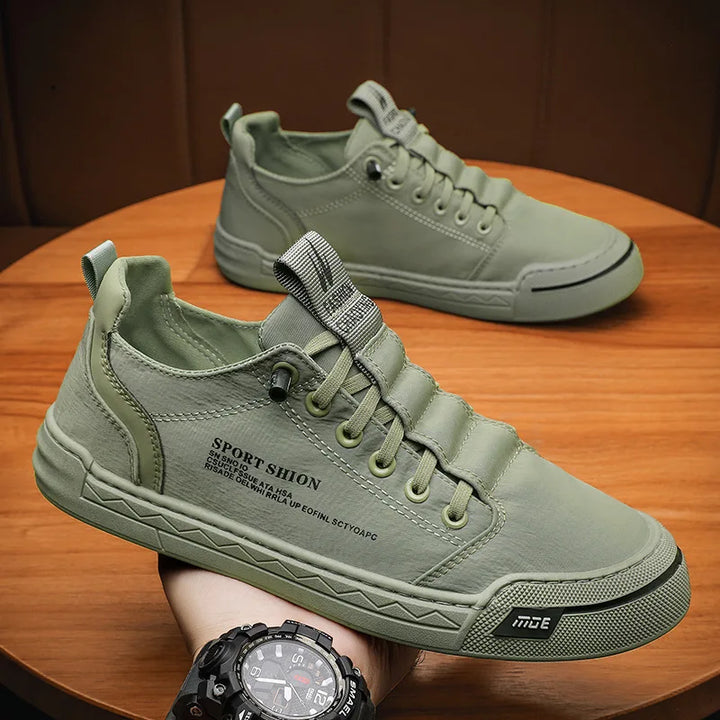 Casual. Comfortable. Classic.
Step out in style with our Men’s Canvas Sneakers – now in bold army green and fresh white. Lightweight, breathable, and perfect for everyday wear.
✅ All-day comfort
✅ Durable canvas build
✅ Effortless casual look

🛒 Shop now