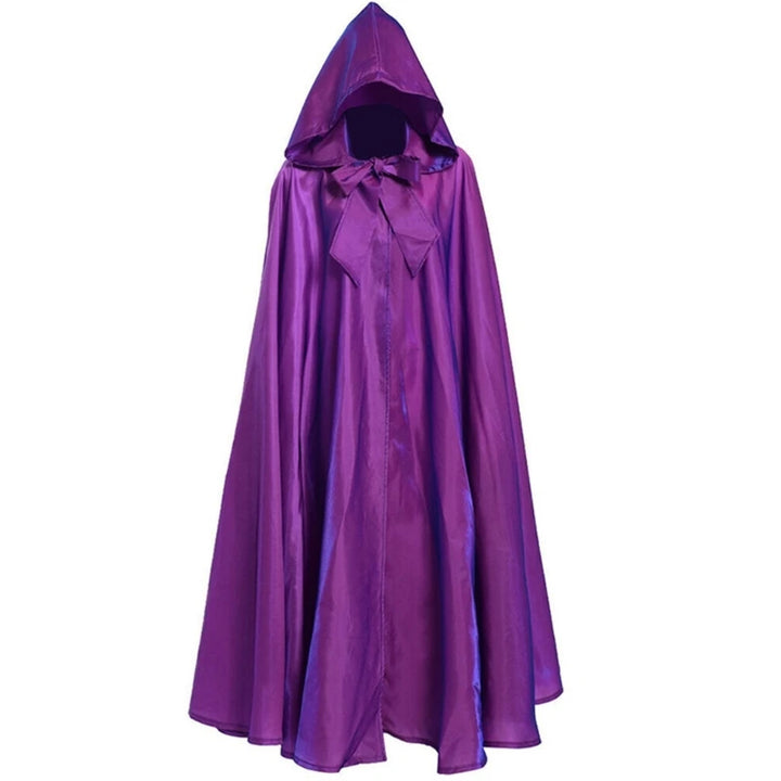 Adult Hooded Cloak – Long Robe Medieval Witchcraft Costume
Mystery in Every Step!
Elegant solid-color long robe perfect for Halloween, cosplay, or holiday events. Comfortable, dramatic, and timeless.
🧙‍♀️ Includes: Hooded cloak robe
🎃 shop now!
