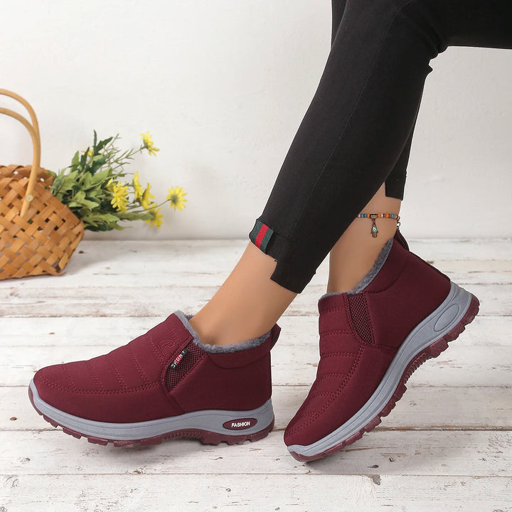 Women's boots Solid color casual shoes  feet cheap shoes Convenient and comfortable women's winter shoessale shoes