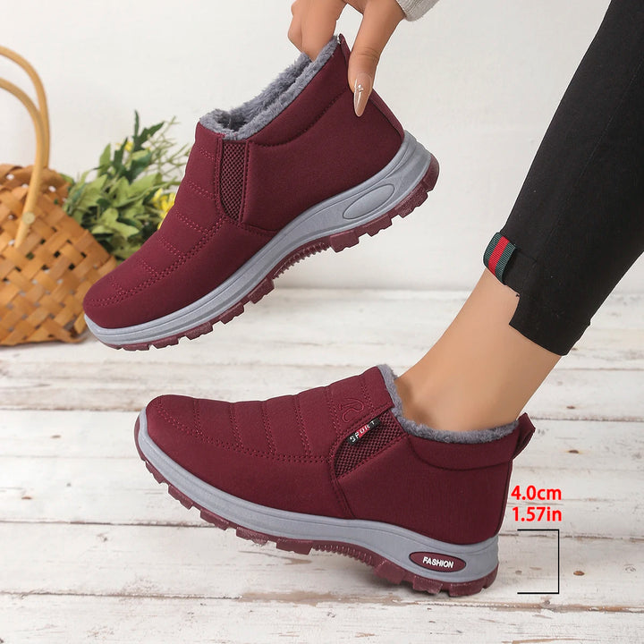 Women's boots Solid color casual shoes  feet cheap shoes Convenient and comfortable women's winter shoessale shoes