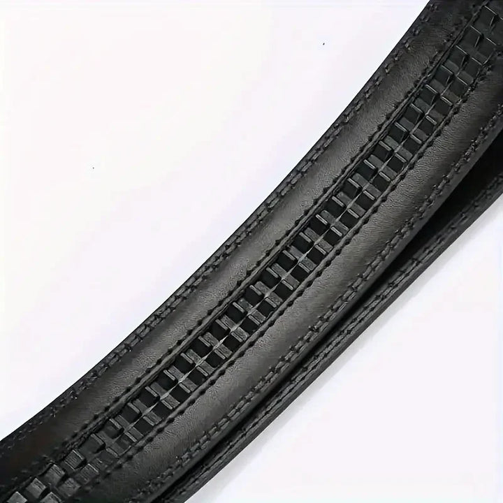 Men Belts Automatic Buckle Belt PU Leather High Quality For Men Leather Strap Casual For Jeans