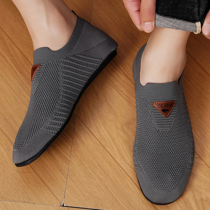 YRZL Mens Loafers Breathable Mesh Summer Lightweight Driving Moccasins Slip on Casual Shoes for Men Comfortable Walking Shoes