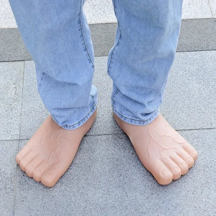 Halloween Shoes Funny Toe Slippers Ghost Shoe Flats Flip Flops Party Sandals Scary Green Christmas Costume Dress Accessories