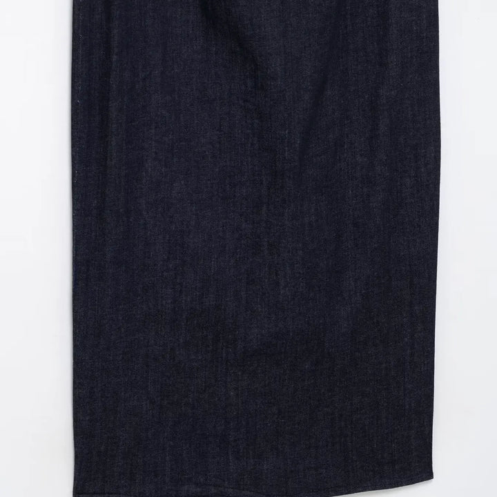 Sleeveless Denim Midi Dress Women Belt Button Long Dress Woman Dresses for Women Streetwear Basic Casual Dress