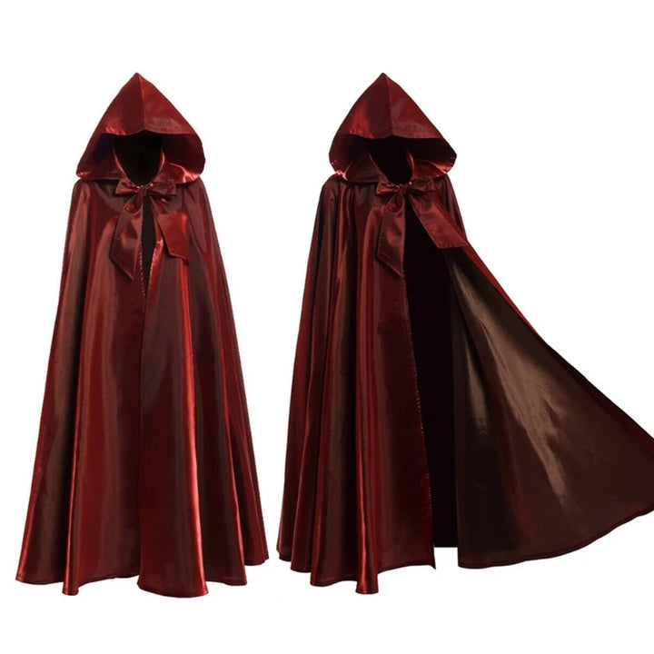 Adult Hooded Cloak – Long Robe Medieval Witchcraft Costume
Mystery in Every Step!
Elegant solid-color long robe perfect for Halloween, cosplay, or holiday events. Comfortable, dramatic, and timeless.
🧙‍♀️ Includes: Hooded cloak robe
🎃 shop now!