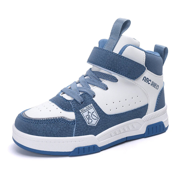 2024 New Fashion Kids Sneakers Boys Girls Casual Board Shoes High Top Running Sports Shoes Children Non-slip Basketball Sneakers