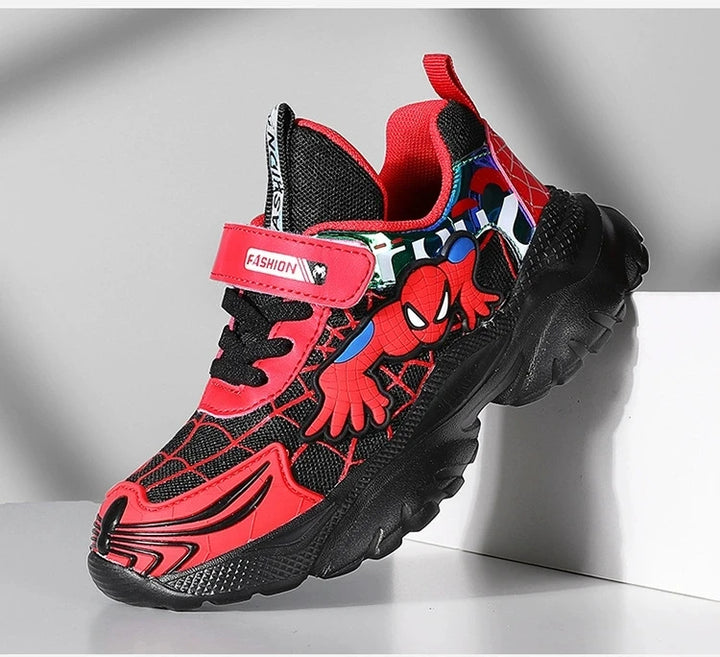 Kids Sneakers Boys Tennis Shoes Comfortable Mesh Shoes Lightweight Outdoor Children's Sports Walking Black Blue Shoes Size 27-37