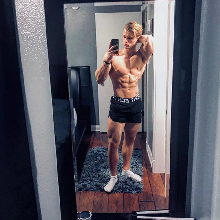 Lightweight Men's Shorts Elasticated Tights Shorts Workout Jogger Casual Slim Beach Shorts Men Shorts