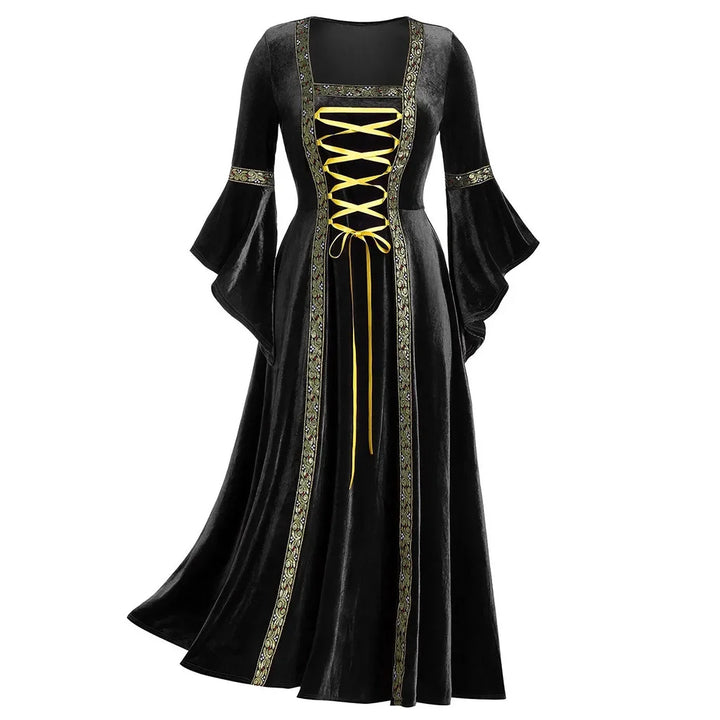 Women’s Gothic Vampire & Witch Dress – Long Sleeve
Own the night this Halloween!
Vintage-inspired long sleeve dress perfect for witches, vampires, and gothic queens.
🖤 Includes: Long sleeve dress
🎃 Perfect for Halloween parties
