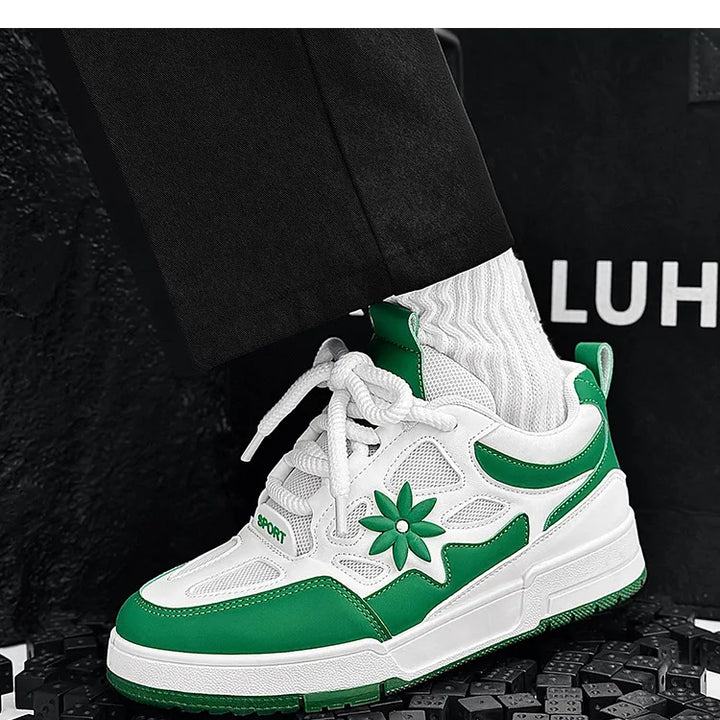 Men Platform Vulcanized Shoes New Fashion Increased Thick Sole Breathable Casual Wear Resistant Casual Sports Shoes for Men