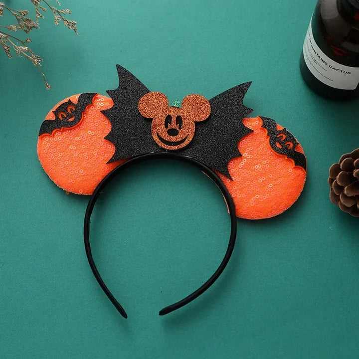 Halloween Bat Headband Children Dress Up Headwear Hairband Accessories Witch Costume Supplies Props Happy Helloween Party