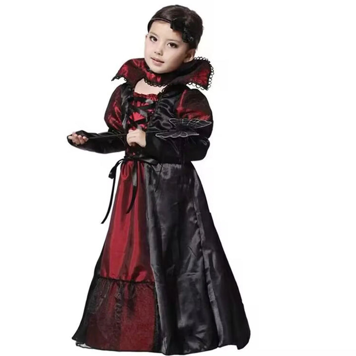 Dark and Dazzling!
Elegant lace details and a flowing tutu make this the ultimate vampire princess look for Halloween or carnivals. Comfortable, stylish, and perfectly spooky.
🦇 Includes: Gothic lace tutu dress
🎃 Occasions: Halloween, carnival, cosplay