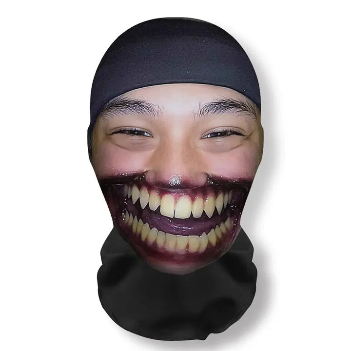Halloween Terrifying Face Masks Funny Cosplay Realistic Zombies Full Face Mask Party Props Elastic Mesh Balaclava Headcovers
