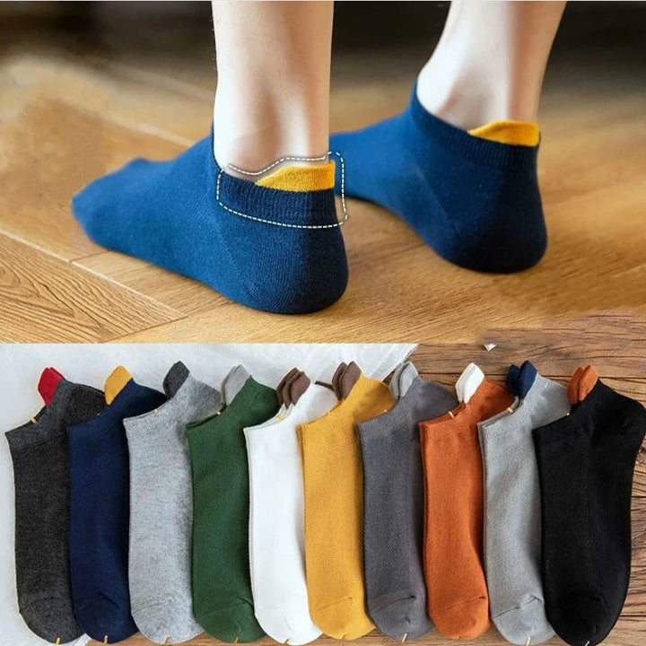 10/5/3pairs Breathable Con Sports Stockings Men Bamboo Fiber Autumn and Winter Men Socks Sweat Absorption Deodorant Business Sox