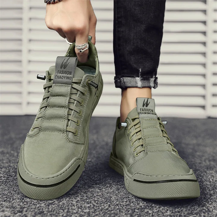 Casual. Comfortable. Classic.
Step out in style with our Men’s Canvas Sneakers – now in bold army green and fresh white. Lightweight, breathable, and perfect for everyday wear.
✅ All-day comfort
✅ Durable canvas build
✅ Effortless casual look

🛒 Shop now
