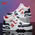 New Four Seasons Men's Sneakers Men's Comfortable Platform Shoes  Trend Lace-up Vulcanized Shoes White Casual Sneakers 5