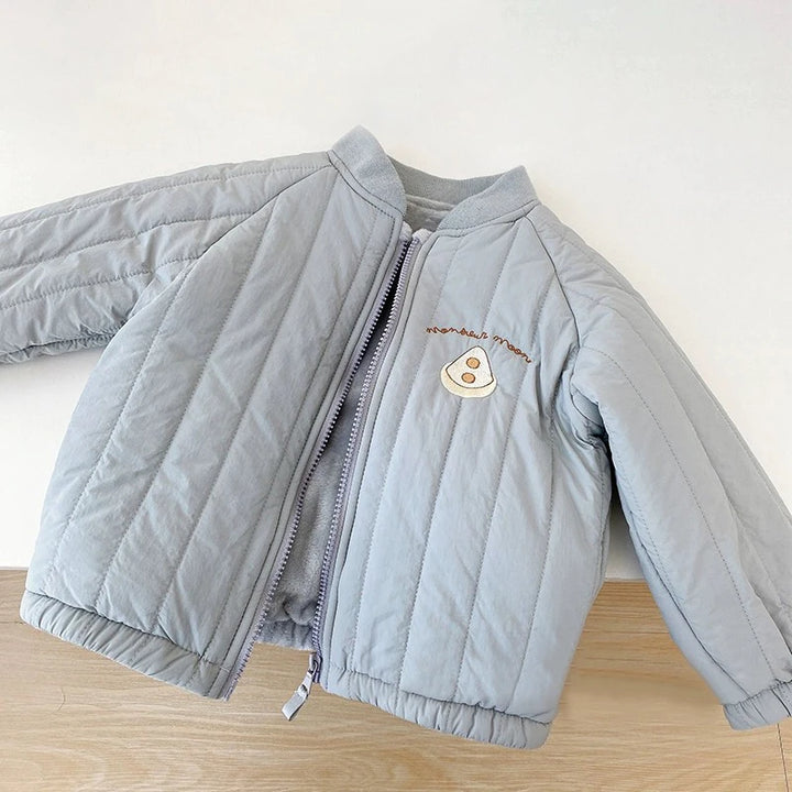 Children's Jcket For Boy Girl's Coat Winter Autumn Fleece Cotton Warm Outdoor Clothes For Children