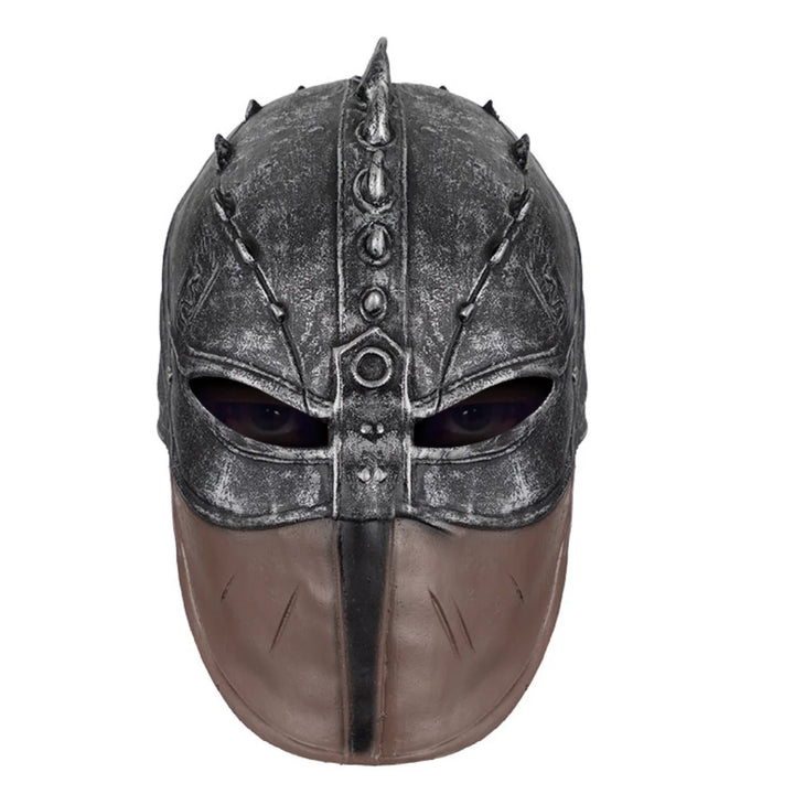 Masquerade Masks Hiccup Cosplay Helmet Spartan Warrior Hat Medieval Roman Soldier Full Head Latex Mask Halloween Party Mask