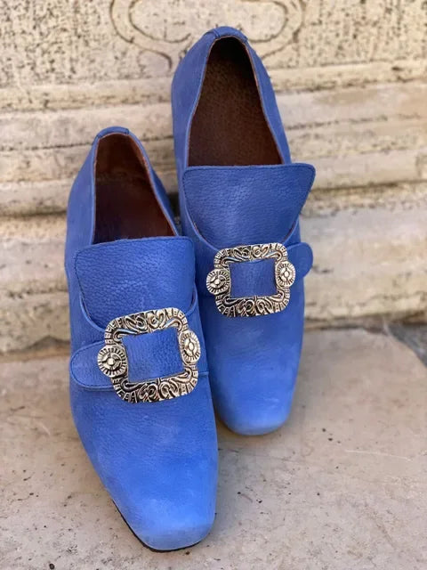 Vintage 18th Medieval Renaissance Cosplay Frock Shoes Noble Men's Women High Heels Mmarie  Antoinette Halloween Fancy Party shoe