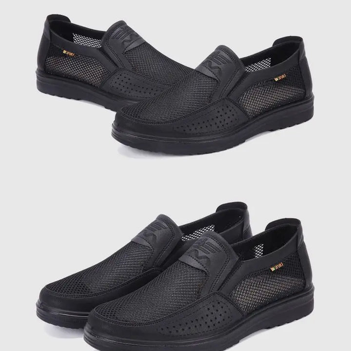 Men's Shoes 2025 Summer Casual Sneakers Breathable Mesh Chunky Sole Affordable Free Shipping