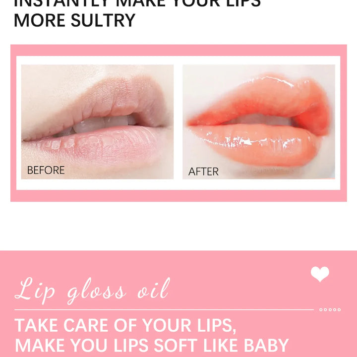 Moisturizing Lip Balm Original Lip Oil Gloss Care of the Lips Benetitnt for Lips Plumping Exfoliating Pink Plumping Gloss Oil