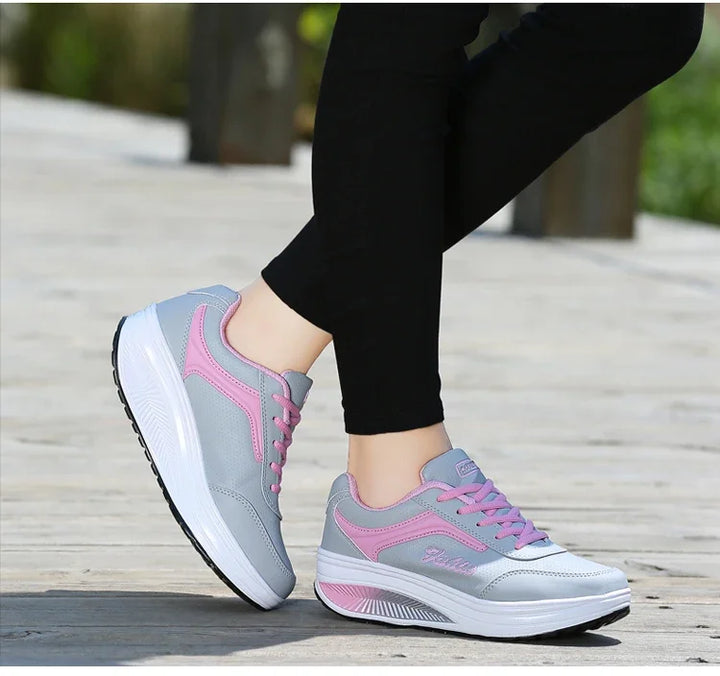 👟 Step Up Your Style & Comfort
✨ Women’s Fashion Sneakers – Trendy, vulcanized design with a comfy blatform sole
💖 Lightweight, breathable & made for all-day wear
👣 Perfect for walking, casual looks & everyday outfits
📏 Available in plus sizes – becau
