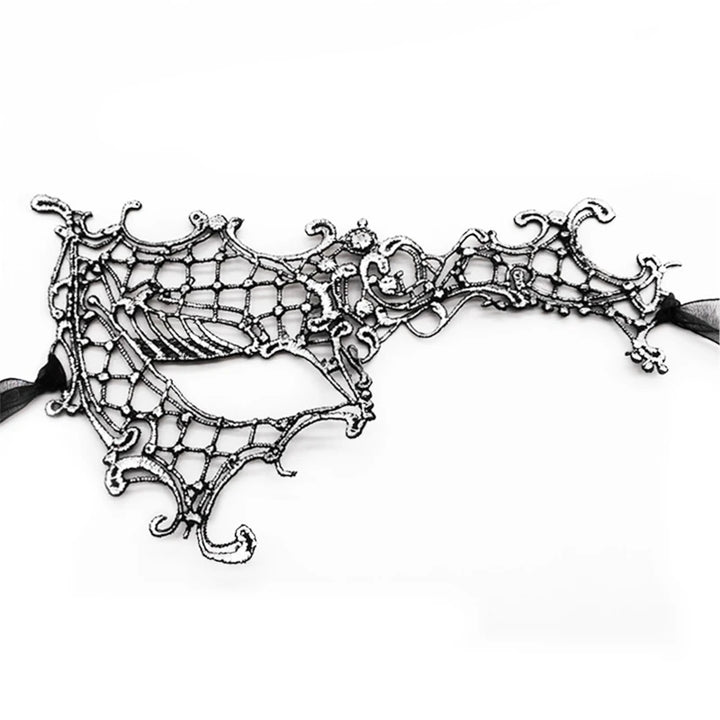 Sexy  Lace Eye Masks Halloween Eye Mask Women  Party Favor Masquerade Mask Half Face Death Dress Up Accessories
