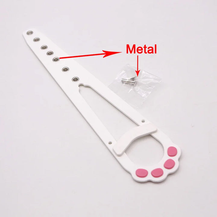 Cat Door Holder Latch Adjustable Dog Door Stopper Elastic Gate Lock Flex Latch Strap Keep Dog Out From Entering Pet Gate Supply